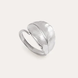 Sale SINGULARU Anillo Hoja Acero