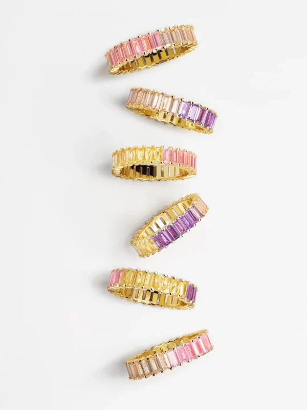 Best SINGULARU Anillo Sia Colors Plata Baño Oro