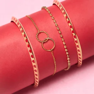 Discount SINGULARU Brazalete Amour Baño Oro