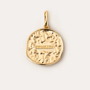 Clearance SINGULARU Charm Organic Colors Zodiaco Baño Oro