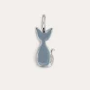 New SINGULARU Charm Salem Gato Enamel Gris