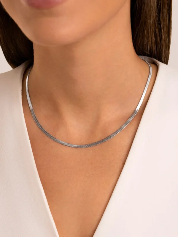 Outlet SINGULARU Collar Lisse S Acero