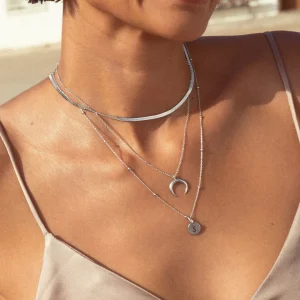Outlet SINGULARU Collar Lisse S Acero