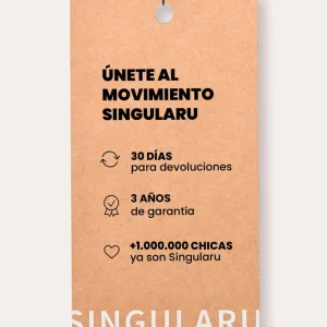 New SINGULARU Pendiente Suelto Aro Chili Enamel Plata Baño Oro