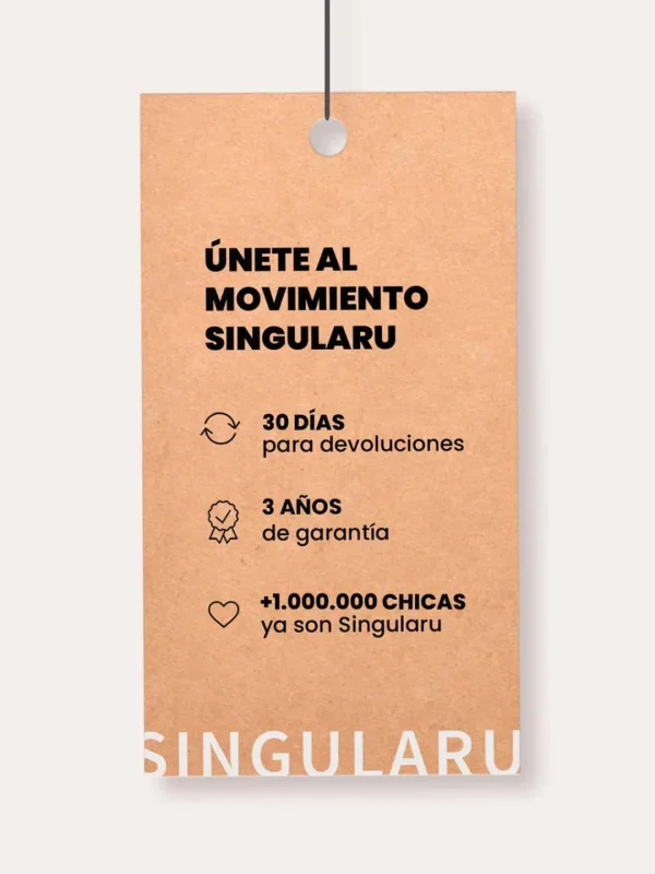 New SINGULARU Pendientes Aro Ana XS Plata