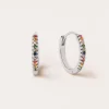 Online SINGULARU Pendientes Aro L Colors Plata