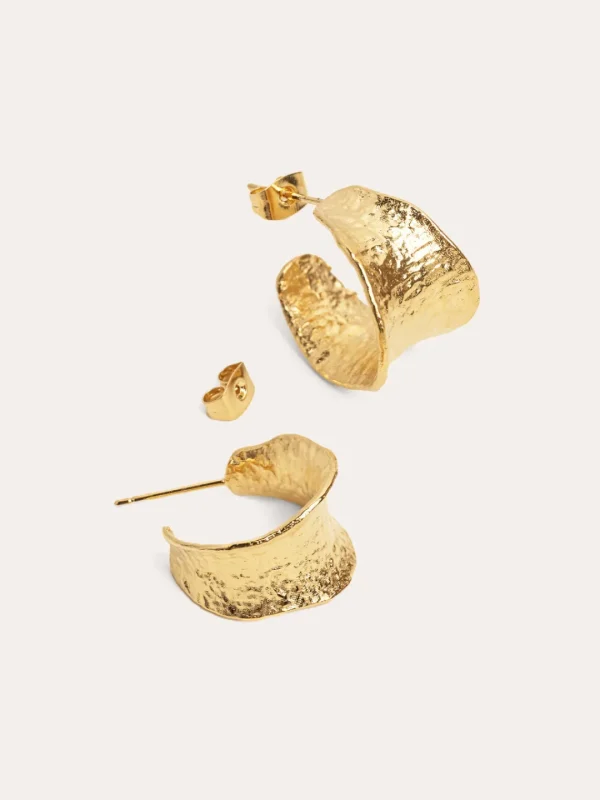 Fashion SINGULARU Pendientes Boho Baño Oro