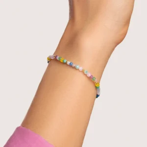 New SINGULARU Pulsera Altea Colors Acero Baño Oro