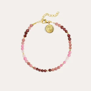 Discount SINGULARU Pulsera Altea Dots Syra Rose Acero Baño Oro