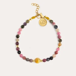 Sale SINGULARU Pulsera Amulet Cats Eye Acero Baño Oro