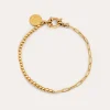 Discount SINGULARU Pulsera Chic Pebbles Acero Baño Oro