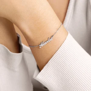 Sale SINGULARU Pulsera Personalizada Carrie Plata