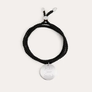 Online SINGULARU Pulsera Personalizada Dream Negra Plata