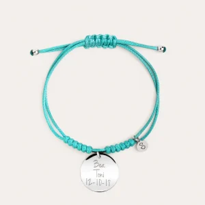 Hot SINGULARU Pulsera Personalizada Dream Chic Emerald Plata