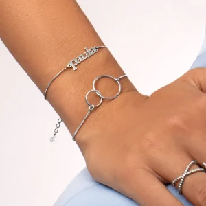 Best SINGULARU Pulsera Personalizada Monogram Plata