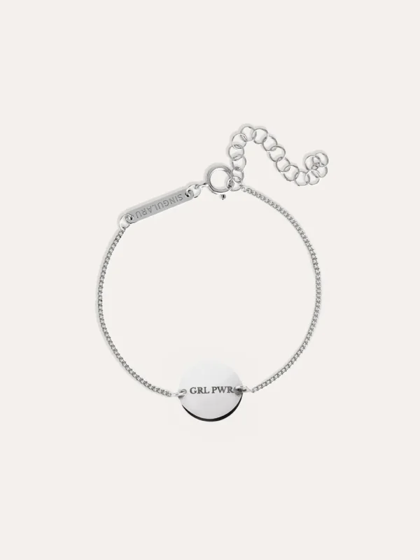 Sale SINGULARU Pulsera Personalizada Moon Plata