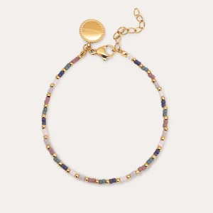 Discount SINGULARU Pulsera Polar Colors Acero Baño Oro