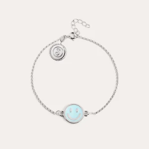 Outlet SINGULARU Pulsera Smiley Sky Enamel