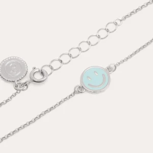 Outlet SINGULARU Pulsera Smiley Sky Enamel