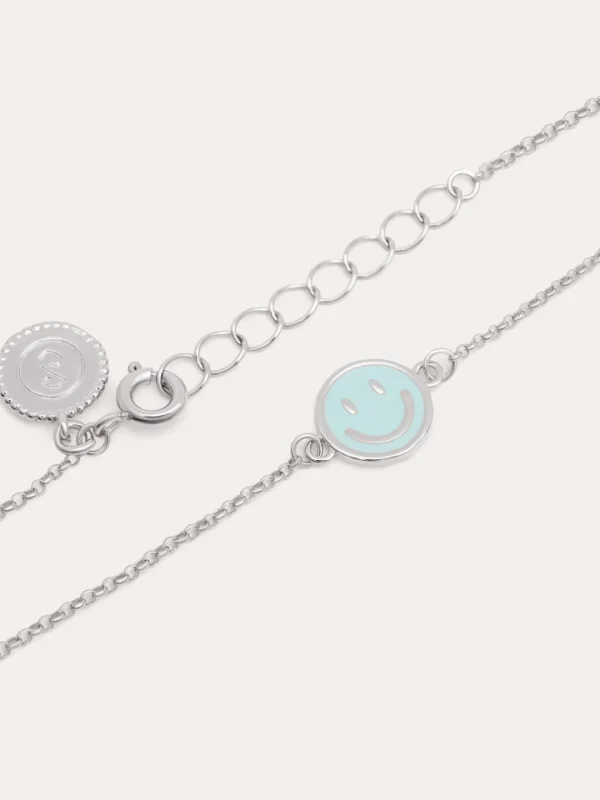 Outlet SINGULARU Pulsera Smiley Sky Enamel