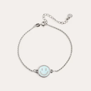 Outlet SINGULARU Pulsera Smiley Sky Enamel