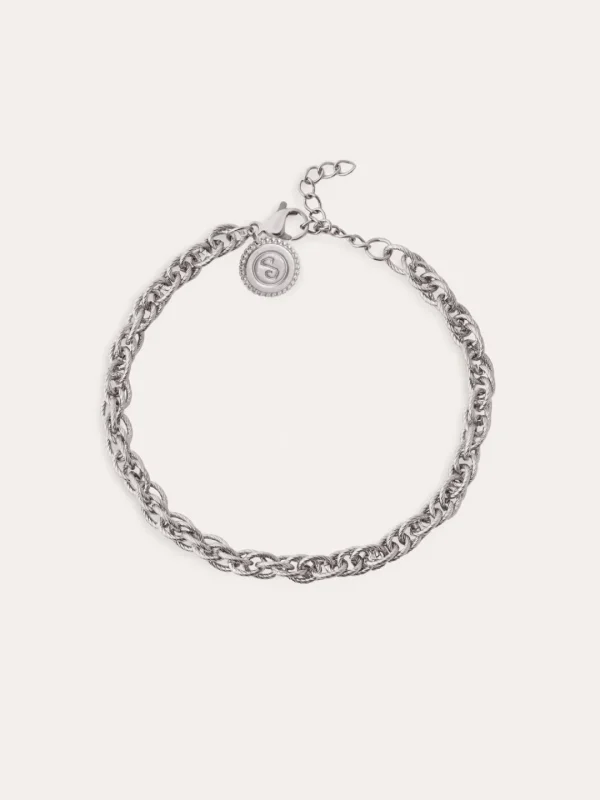 Discount SINGULARU Pulsera Spinning Rope Chain Acero