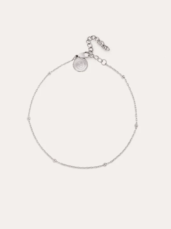 Discount SINGULARU Tobillera Dots Acero